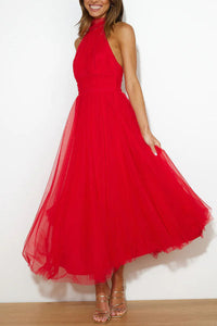 Leilani | Abito estivo elegante con gonna lunga