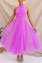 Load image into Gallery viewer, Leilani | Abito estivo elegante con gonna lunga
