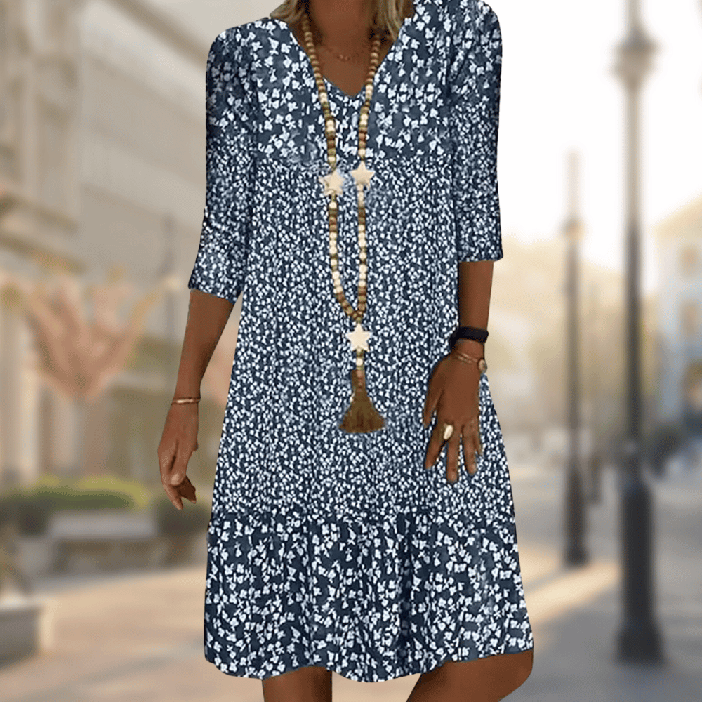 Ava | Abito estivo floreale: eleganza senza sforzo per il tuo look estivo