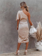 Load image into Gallery viewer, Migliora il tuo stile: elegante prendisole da cocktail in seta per l&#39;estate
