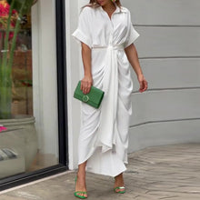 Load image into Gallery viewer, Charlie| Abito maxi chic estivo prendisole con fiocco
